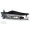 Eevelle Boat Cover JON BOAT Open, Outboard Fits 21ft 6in L up to 96in W Black SCOJB2196B-BLK - alternate 1